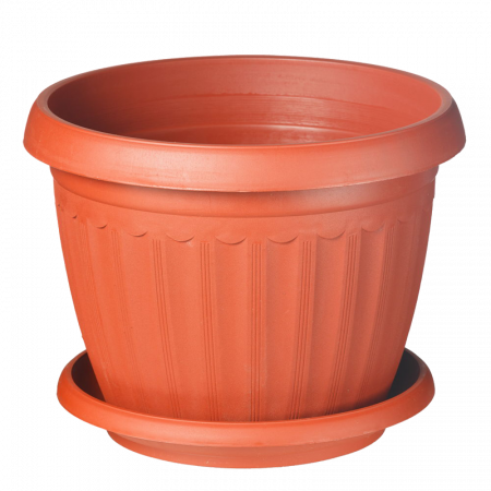 Bricolaj, casa si gradina - Ghiveci + farfurie infinity d280(23cm*16cm*20cm) 5l crl