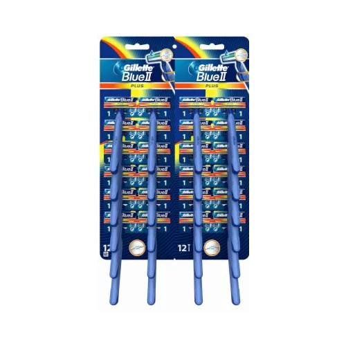 Aparat ras - Gillette aparat ras blue2 plus 2x24 buc