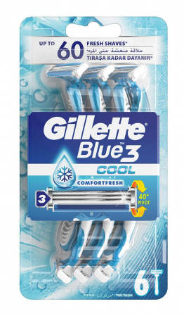 Aparat ras - Gillette aparat ras blue3 6buc cool comfort fresh