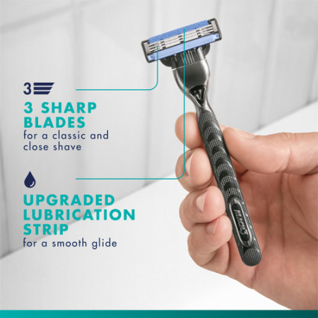 Aparat ras - Gillette Aparat Ras + Rezerva Mach3 Fresh Clean
