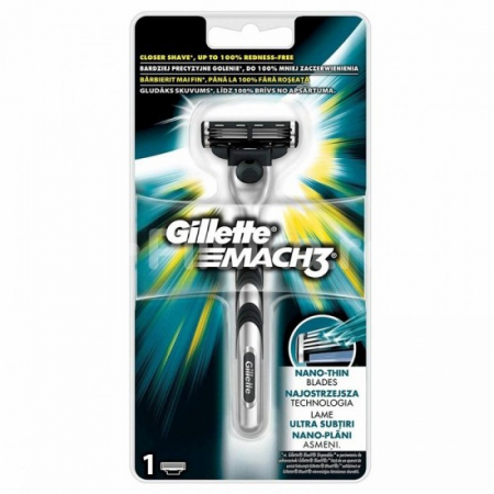 Ingrijirea corpului - Gillette aparat ras+ rezerva mach3 regular