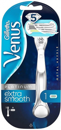 Ingrijirea corpului - Gillette aparat ras venus rosegold extra smooth sensitive+1rez