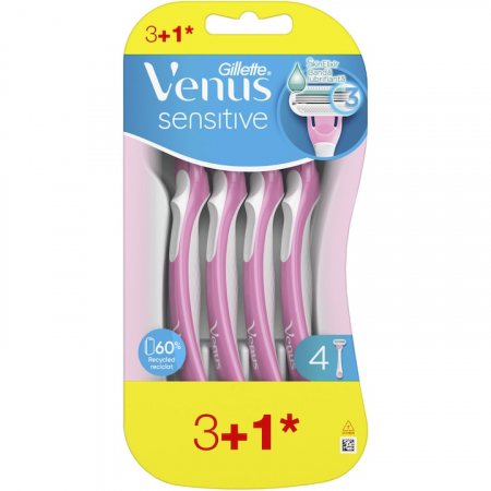 Aparat ras - Gillette aparat ras venus3 sensitive 4buc