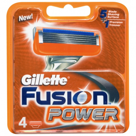 Ingrijirea corpului - Gillette fusion power rezerve 4 buc