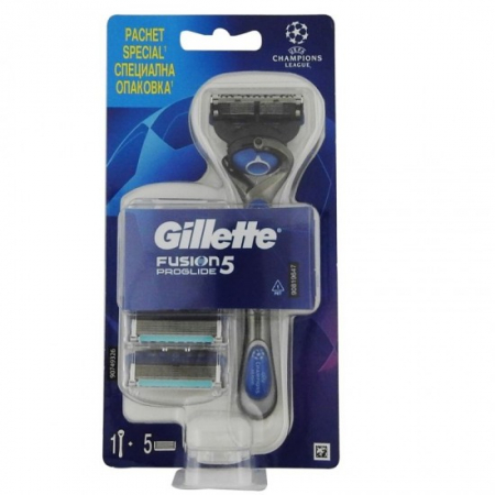 Ingrijirea corpului - Gillette fusion5 proglide aparat ras + 5rezerve