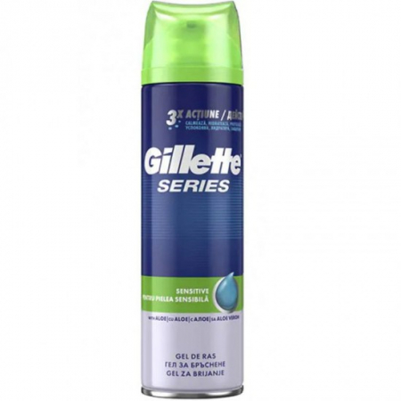 Ingrijirea corpului - Gillette gel ras 200ml series piele sensibila