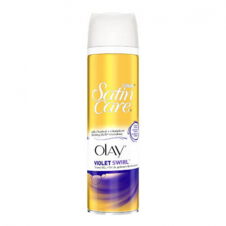 Ingrijirea corpului - Gillette gel ras 200ml woman satin care violet swirl