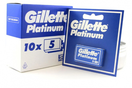 Aparat ras - Gillette lame ras platinum 50buc/set