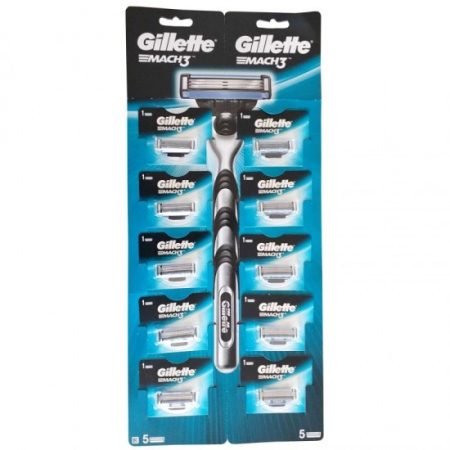 Aparat ras - Gillette mach3 rezerve 10buc/set