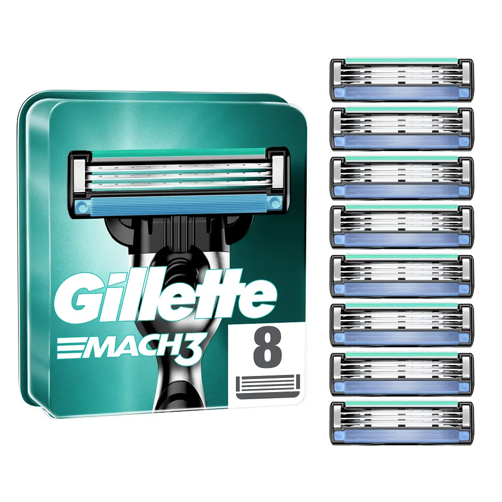Ingrijirea corpului - Gillette mach3 rezerve 8buc