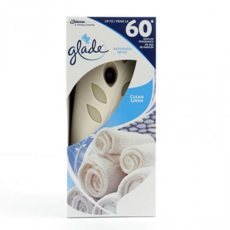 Odorizante - Glade aparat+rezerva 269ml clean linen