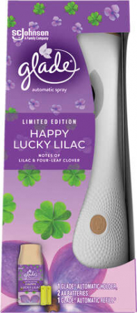 Odorizante - Glade aparat+rezerva 269ml happy lucky liliac