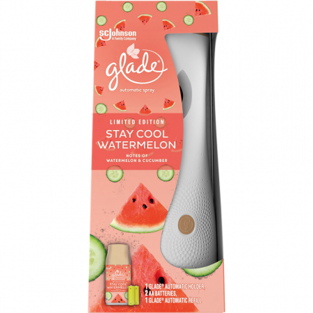 Odorizante - Glade aparat+rezerva 269ml stay cool watermelon