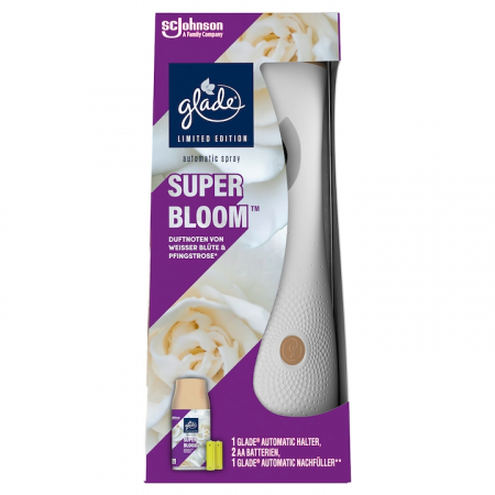 Odorizante - Glade aparat+rezerva 269ml super bloom