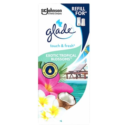 Odorizante - Glade microspray odorizant camera rezerva 10ml exotic tropical blossoms
