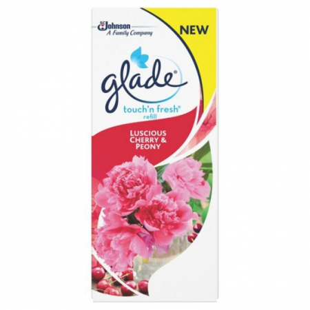 Odorizante - Glade microspray odorizant camera rezerva 10ml luscious cherry peony