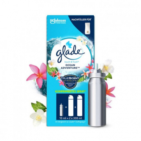 Odorizante - Glade microspray odorizant camera rezerva 10ml ocean adventure