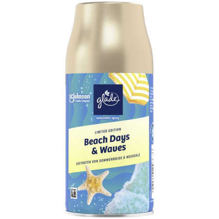 Odorizante - Glade odorizant camera rezerva 269ml beach days waves