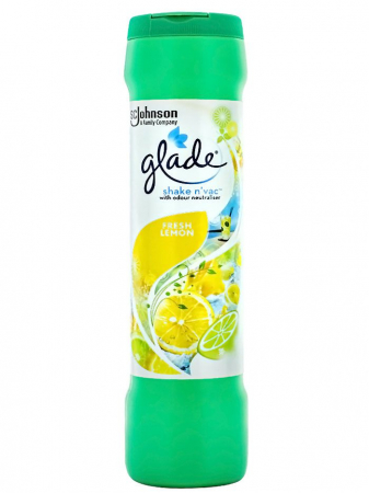 Odorizante - Glade pudra parfumata pentru covoare 500g fresh lemon