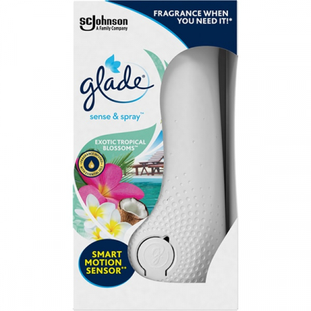 Odorizante - Glade sense&spray aparat+rezerva 18ml exotic tropical blossoms
