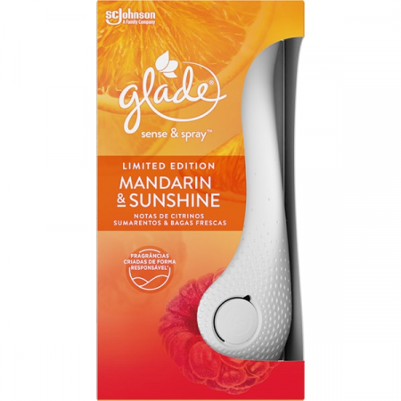 Odorizante - Glade sense&spray aparat+rezerva 18ml mandarin sunshine