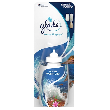 Odorizante - Glade sense&spray aparat+rezerva 18ml ocean adventure