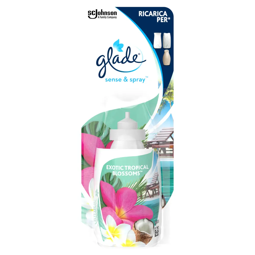 Odorizante - Glade sense&spray rezerva 18ml exotic tropical blossoms