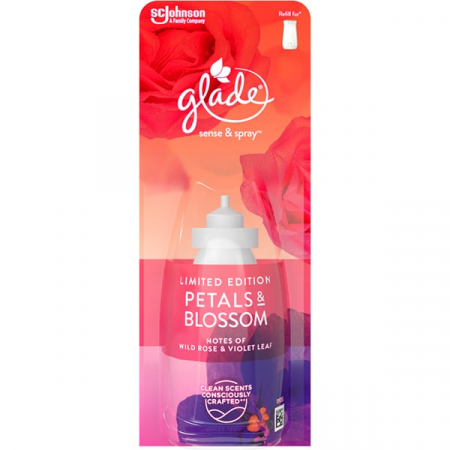 Odorizante - Glade sense&spray rezerva 18ml petals blossoms