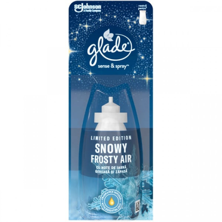 Odorizante - Glade sense&spray rezerva 18ml snowy frosty air