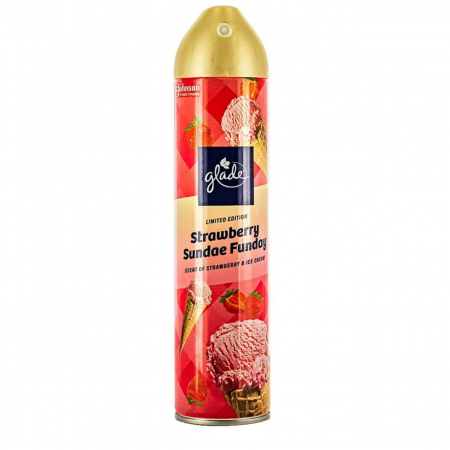 Odorizante - Glade spray camera 300ml strawberry ice