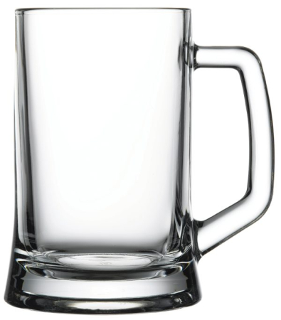 Vase si accesorii bucatarie - Halba bere Pub 380 ml ( 55299 ) – design clasic din sticla rezistenta
