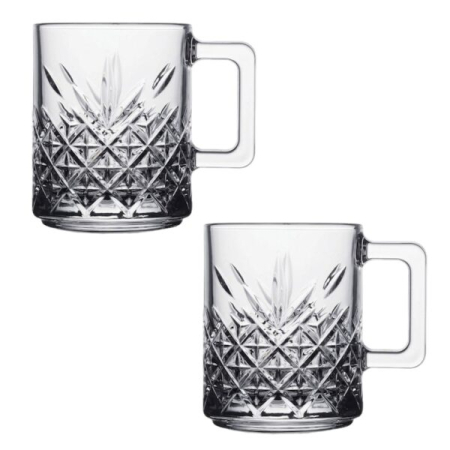 Vase si accesorii bucatarie - Halba bere Timeless 315 ml – cana din sticla eleganta