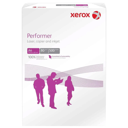Birotica & Papetarie - Hartie copiator A3 Performer 80 g, 500 coli/top – Xerox