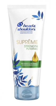 OFERTA SAPTAMANII - Head&shoulders balsam tub 275ml supreme strengt argan