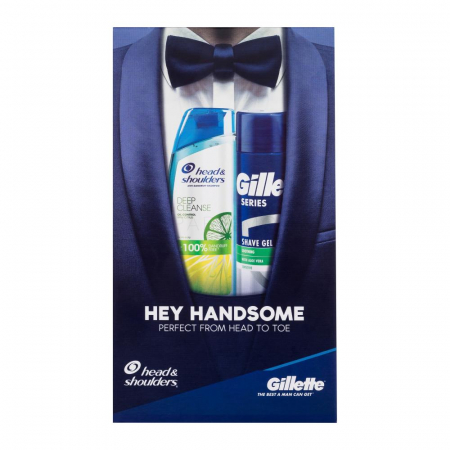 Casete cadou - Head&shoulders caseta cadou (samp300+gel ras200) hey handsome