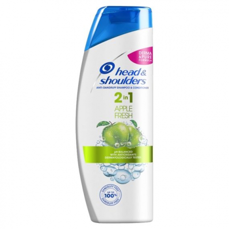 Sampon - Head&shoulders sampon 360ml 2in1 apple fresh