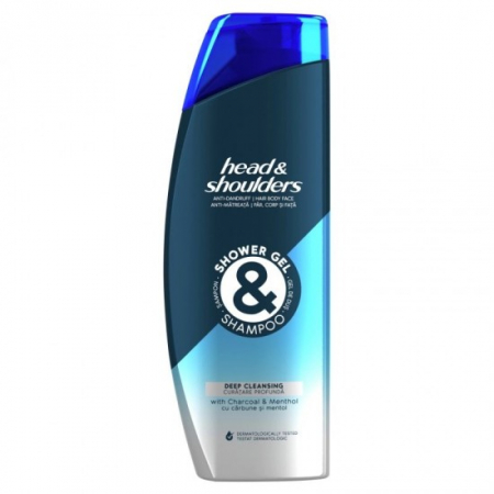 Sampon - Head&shoulders sampon&gel 360ml 2in1 deep cleansing