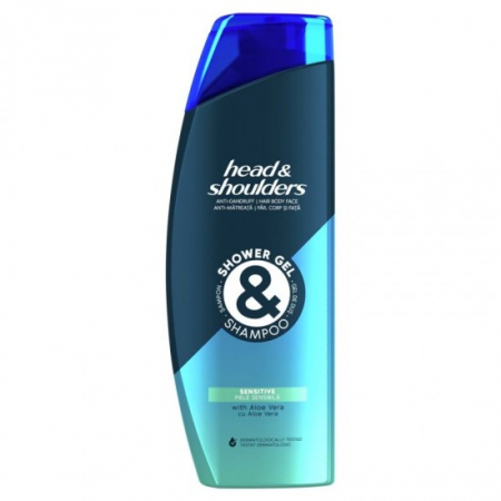Sampon - Head&shoulders sampon&gel 360ml 2in1 sensitive