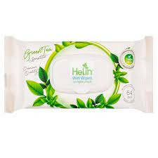 Servetele umede - Helin servetele umede 100buc green tea