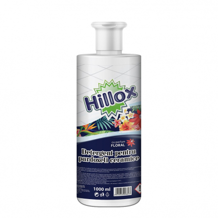 Solutie pardoseli - Hillox detergent pardoseli 1l suprafete ceramice floral
