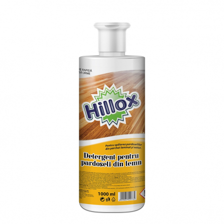Solutie pardoseli - Hillox detergent pardoseli 1l suprafete lemn
