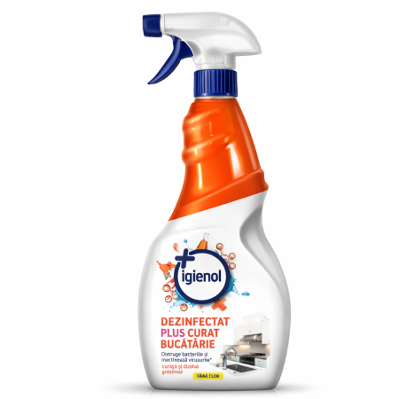Detergenti si solutii de curatenie - Igienol dezinfectant suprafete 750ml bucatarie