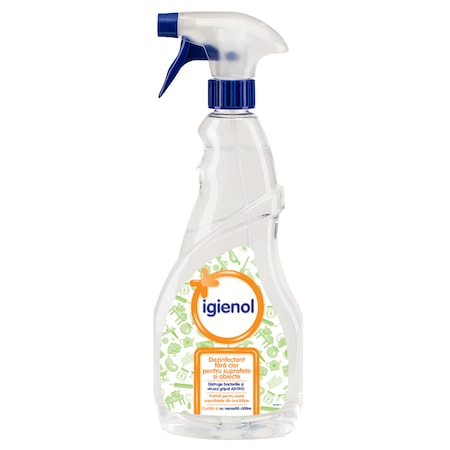 Detergenti si solutii de curatenie - Igienol dezinfectant suprafete 750ml clear