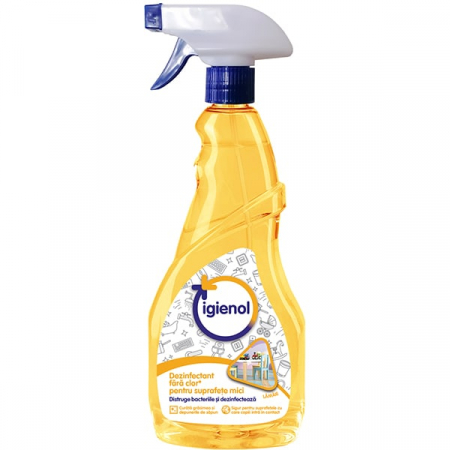 Detergenti si solutii de curatenie - Igienol dezinfectant suprafete 750ml lamaie