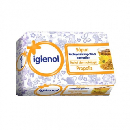 Ingrijirea corpului - Igienol sapun antibacterian 4bucx90g propolis