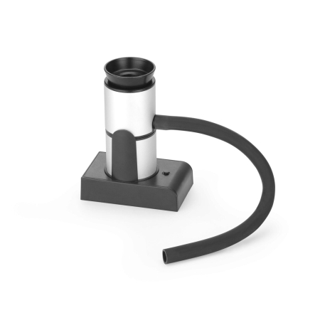 Infuzor de fum Hendi, camera detasabila, filtru integrat, furtun flexibil de cauciuc (30 cm), Aluminiu, 90x54x122 mm [1]