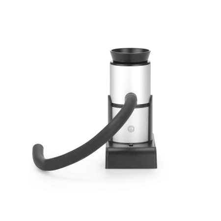 Echipamente Profesionale Bucatarie - Infuzor de fum Hendi, camera detasabila, filtru integrat, furtun flexibil de cauciuc (30 cm), Aluminiu, 90x54x122 mm