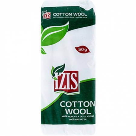 Vata - Izis vata hidrofila 50g 10buc/set