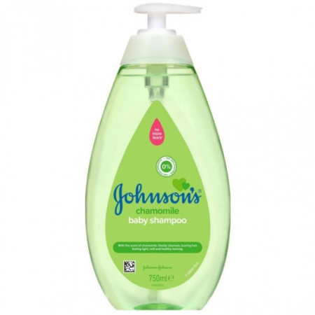 Cosmetice - Johnsons sampon 750ml baby pompa chamomile