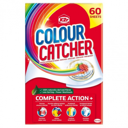 Detergenti rufe - K2r captator culoare 60 servetele complete action